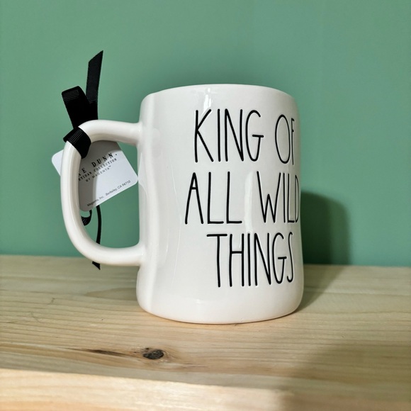 NWT Rae Dunn Where The Wild Things Are “King of All Wild Things” Ceramic Mug - Picture 4 of 7